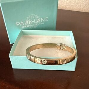 Park Lane Gold Bracelet with Heart  Accents
